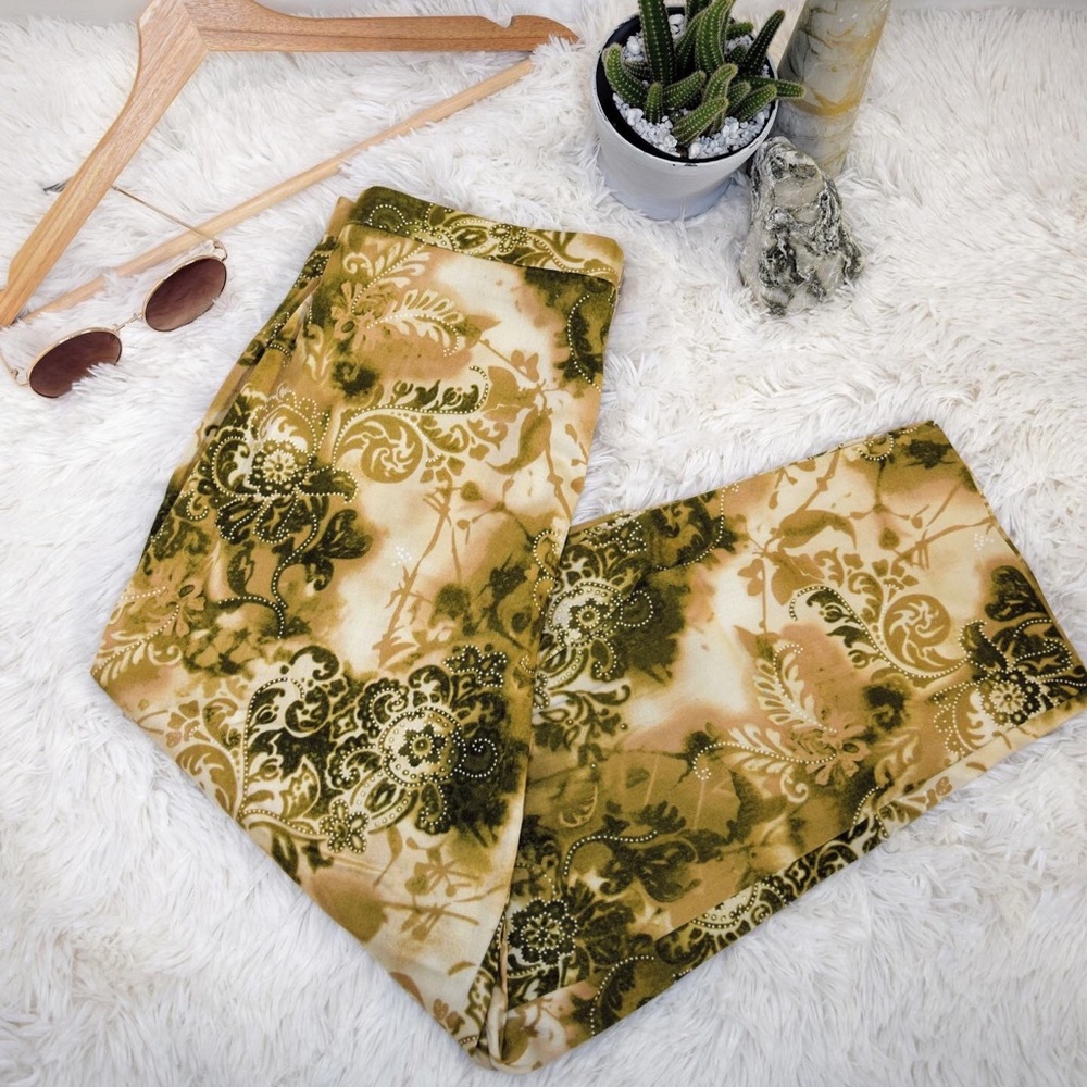 High Waist Boho Ankle Pants.